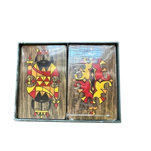 VINTAGE Hallmark royalty bridge playing cards set NEW - Picture 1 of 5